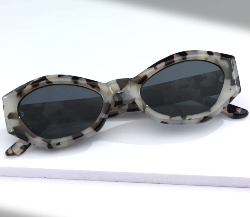 Graphic Pattern Rhinestone Decor Sunglasses Boho Sunglasses Beach Sun